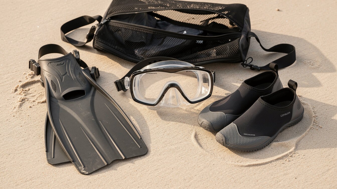 snorkeling gear Maui reef safe entry