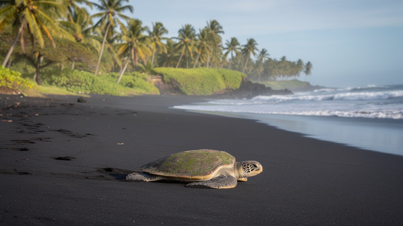 beaches on hawaii island