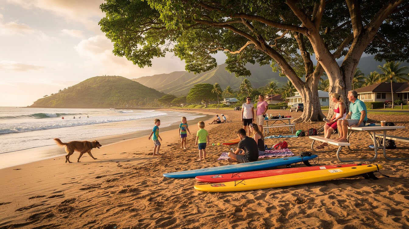 baldwin beach park paia local beach