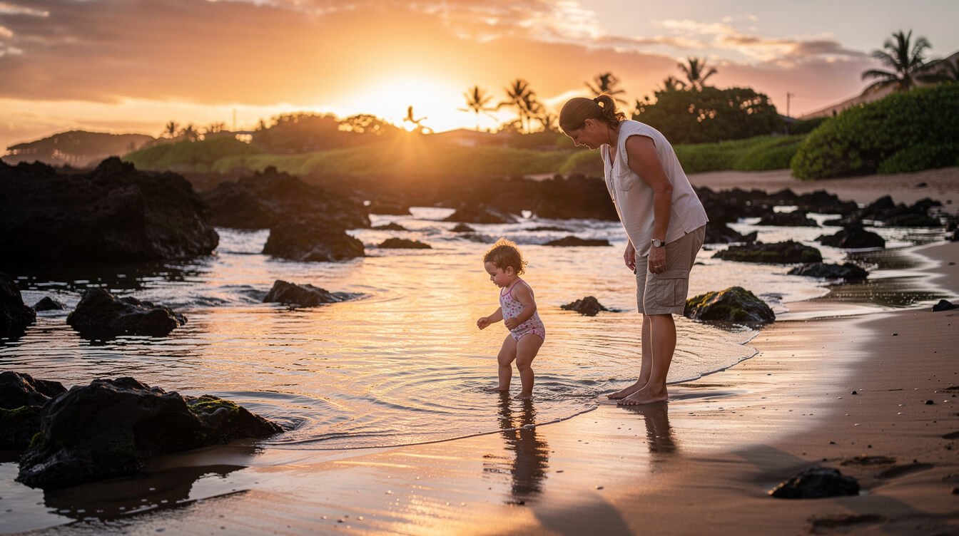 family friendly beach maui