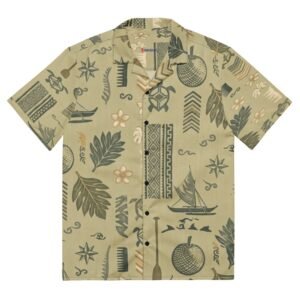 polynesian tapa kapa hawaiian aloha print